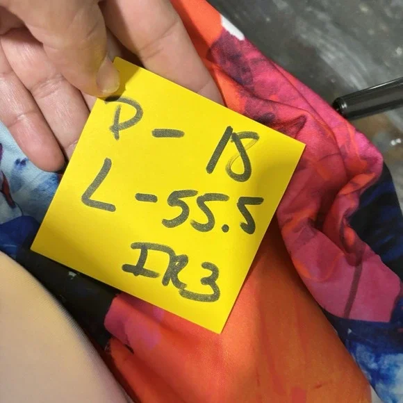 Trina Turk maxi Wrap Dress Floral Sleeveless Size 4 White Pink Orange Lined - Picture 14 of 14